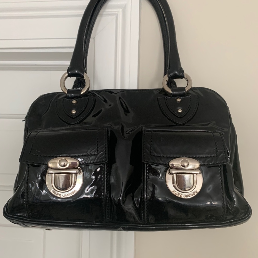 Marc Jacobs Purse black patent leather